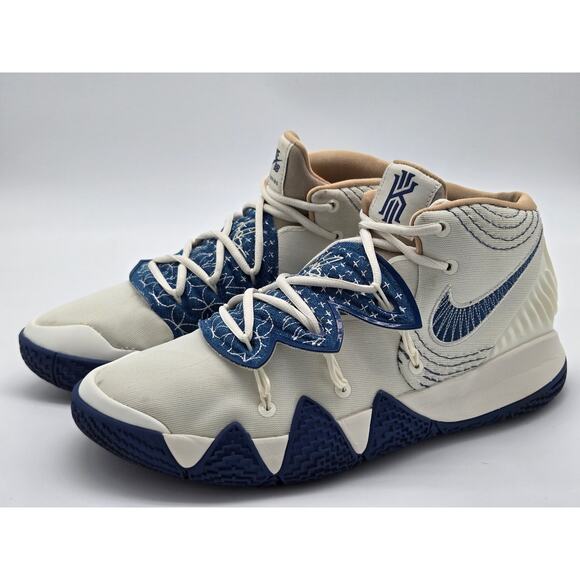 Nike Kybrid S2 'Sashiko' DA6808-100 Men’s Sz 12 - Basketball Shoe Sail Navy - Picture 1 of 8